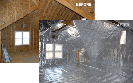 Radiant Barrier Dmv Attic Insulation We Never Forget Who We Re Working For Dmv Attic Insulation